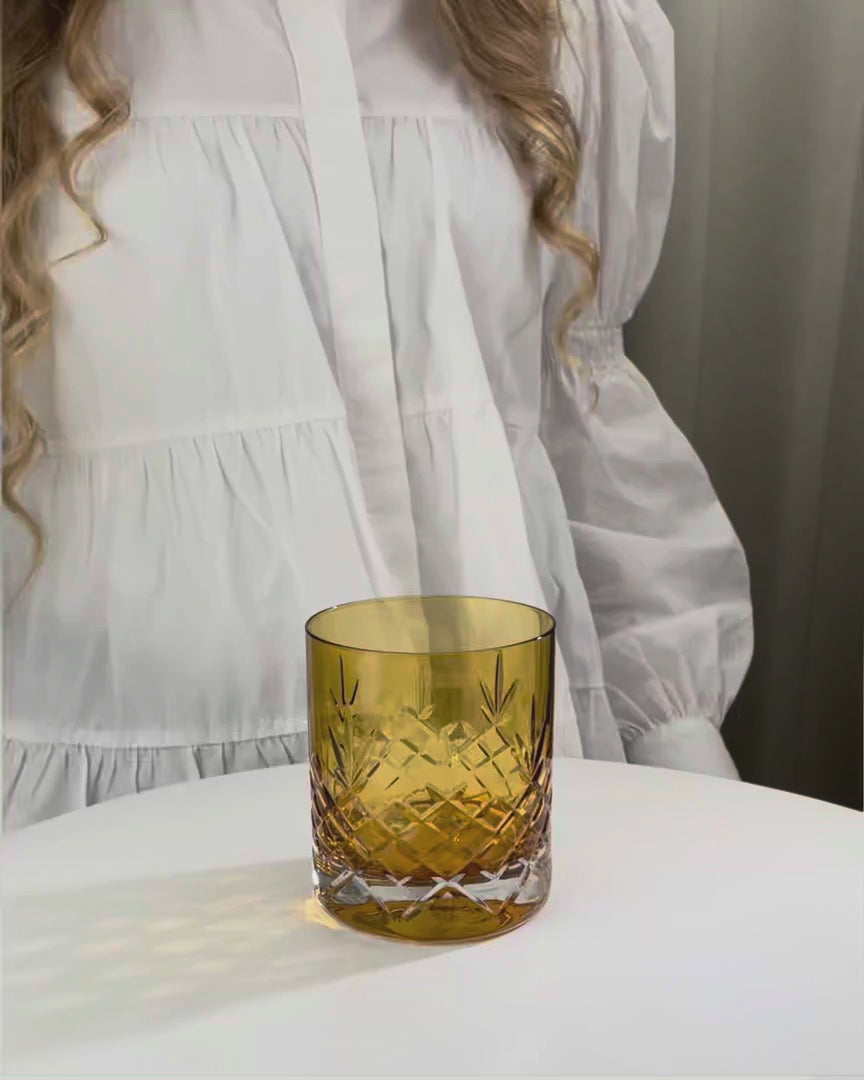 FREDERIK BAGGER – Crispy Lowball (Citrine) – 6 stk + Design Small Talk